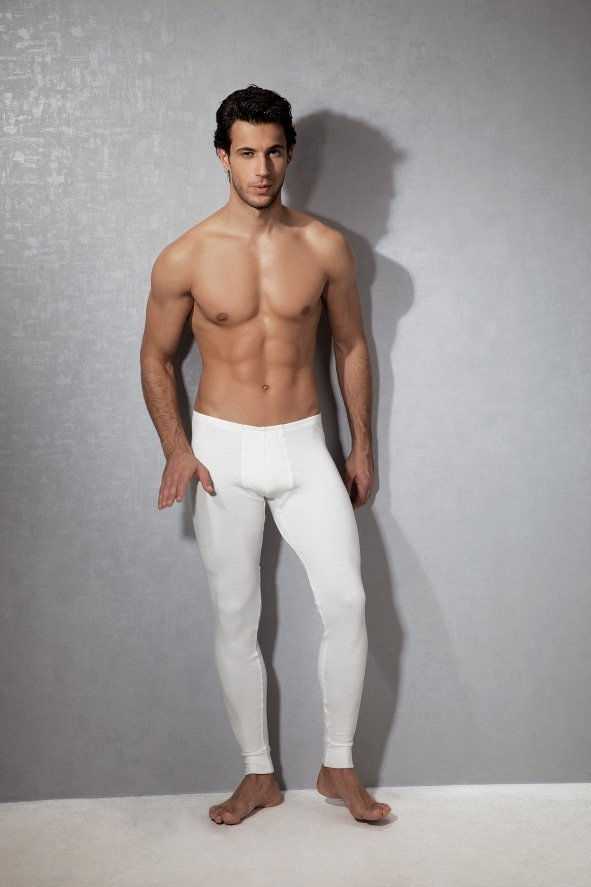 Fırçalı İç Yüzeyli Erkek Termal Don Doreanse 1960 - Ekru