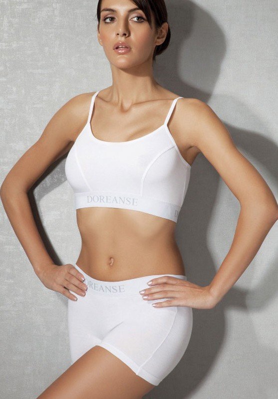 Modal Sporcu Sütyeni Doreanse 14120 - Beyaz
