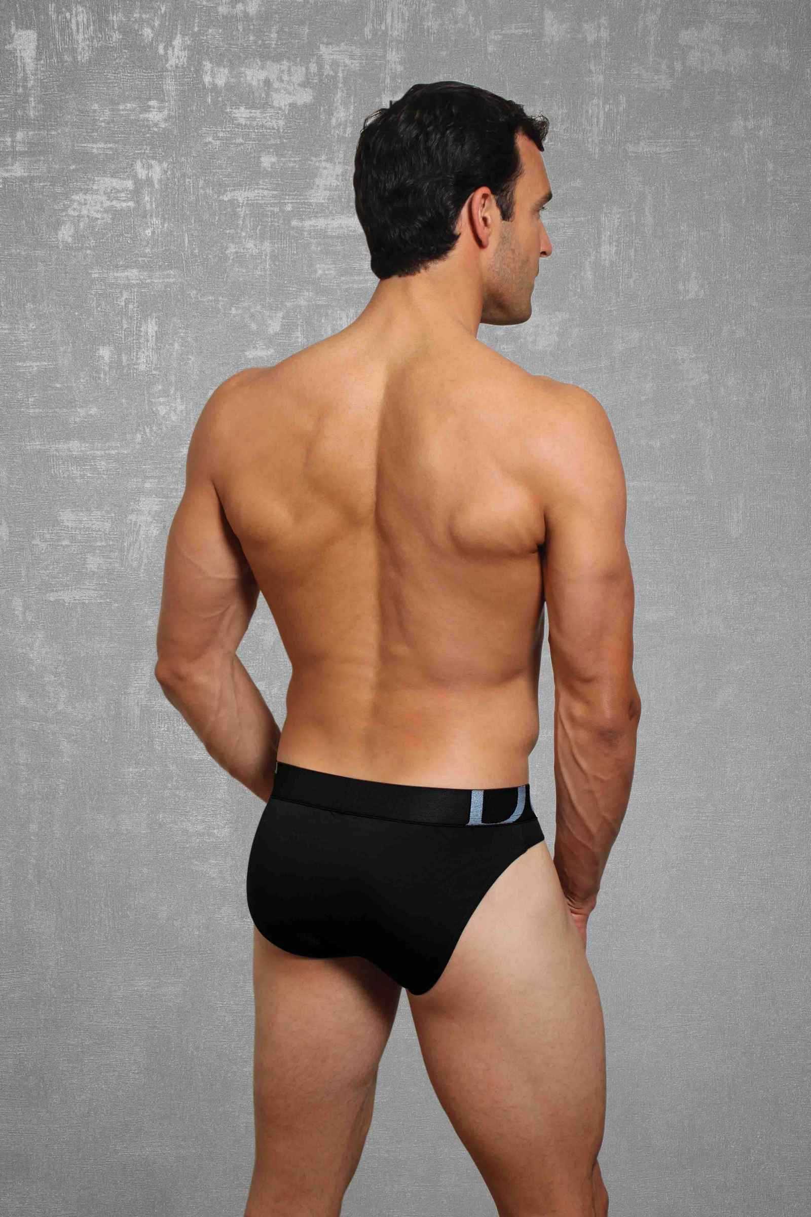 Kompakt Kesim Modal Pamuklu Erkek Slip Doreanse 1225 - Siyah