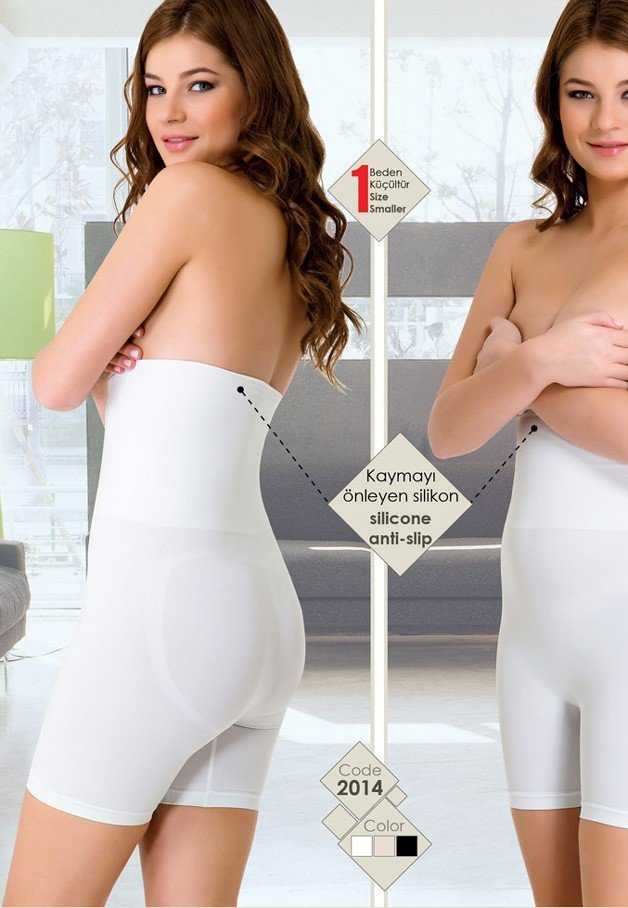 Dikişsiz Yapı ile Konforlu Korse Emay 2014 - Beyaz