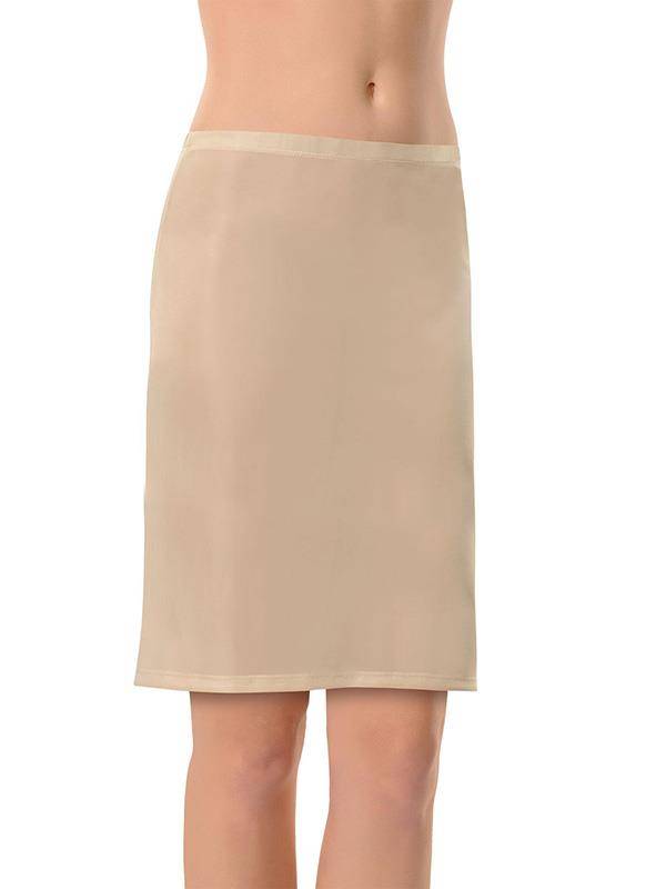 Kaygan Polyester Kısa Jüpon NBB 2900 - Ten