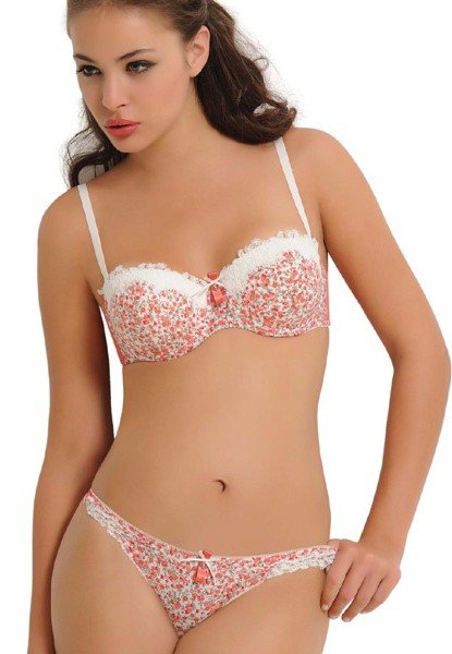 NBB Straplez Destekli Sütyen Külot Takımı NBB 4309