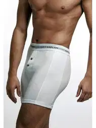 Pamuklu Elastan Dikişli Boxer Çift Kaplan 880