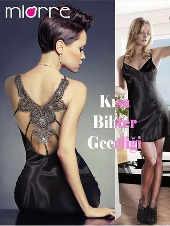 Miorre Kısa Bihter Geceliği