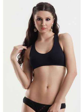 Kalın Askılı Toparlayıcı Bustiyer Siyah Miss Modinn 1220