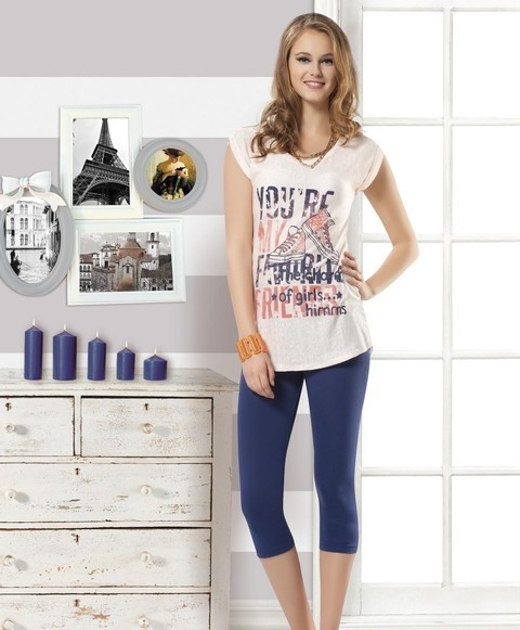 Anıt Yüksek Bel Esnek Tayt Anıt 4474 - Görsel 2