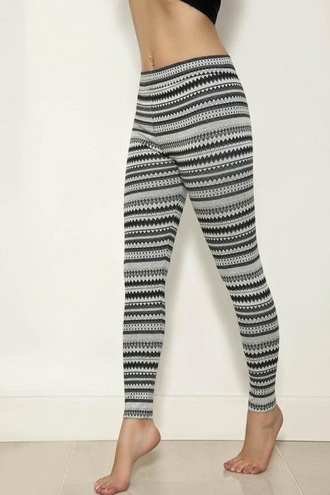 Anıt Yüksek Bel Esnek Jakarlı Bayan Tayt Anıt 3338