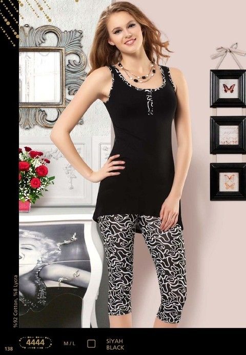 Anıt Yüksek Bel Esnek Tayt Takım Anıt 4444 - Görsel 3