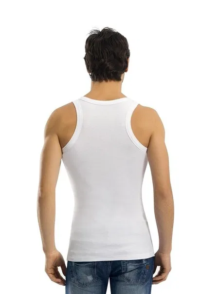 Pamuklu Uzun Boy Kaşkorse Atlet Anıt 1148 - Beyaz