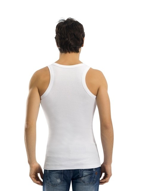 Pamuklu Uzun Boy Kaşkorse Atlet Anıt 1148 - Beyaz