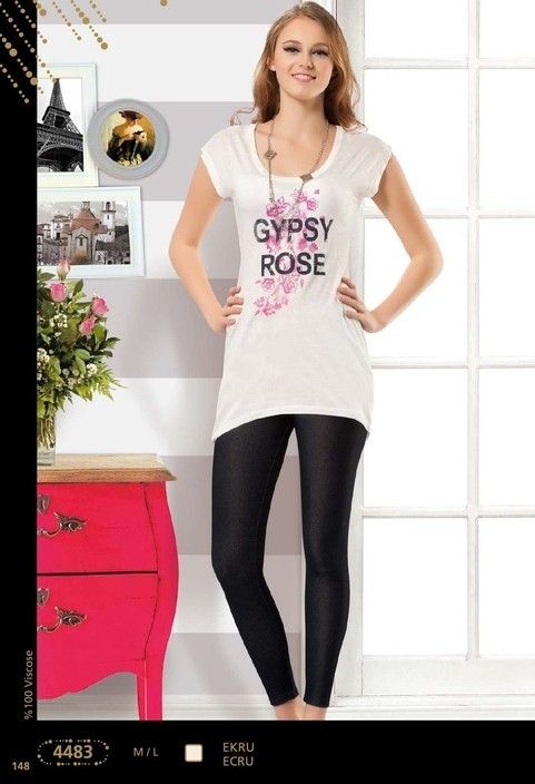 Anıt Esnek Yüksek Bel Tayt Anıt 4483 - Görsel 3