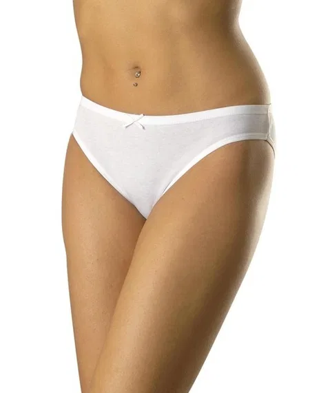 Yüksek Pamuk Oranı Ribana Bikini Külot Anıt 3124 - 2