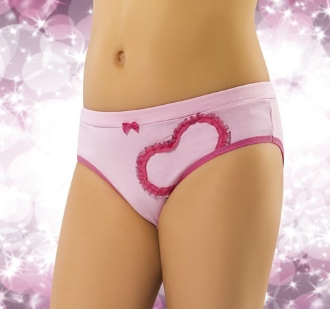 Anıt Geniş Askılı Pamuklu Kız Çocuk Bikini Anıt 4607 - Görsel 2