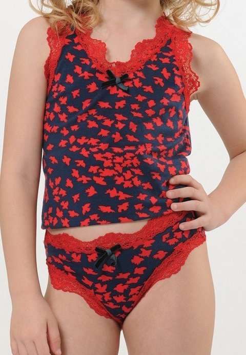 Anıt Geniş Askılı Pamuklu Kız Çocuk Atlet Takım Anıt 4531