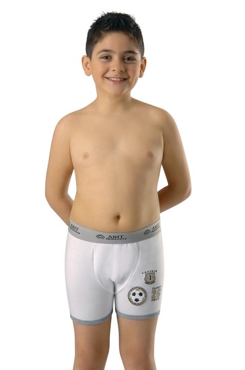 Anıt Likralı Pamuklu Erkek Çocuk Boxer Anıt 4754