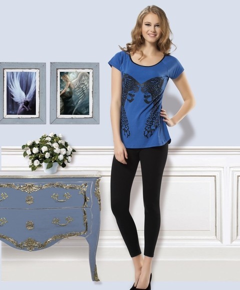 Anıt Yüksek Bel Esnek Tayt Takımı Anıt 4468 - Görsel 2