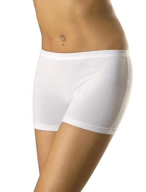 Pamuklu Uzun Paça Bayan Boxer Anıt 3125 - Beyaz