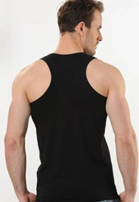 Modal V Yaka Erkek Atlet Siyah Anıt 1201 - Siyah