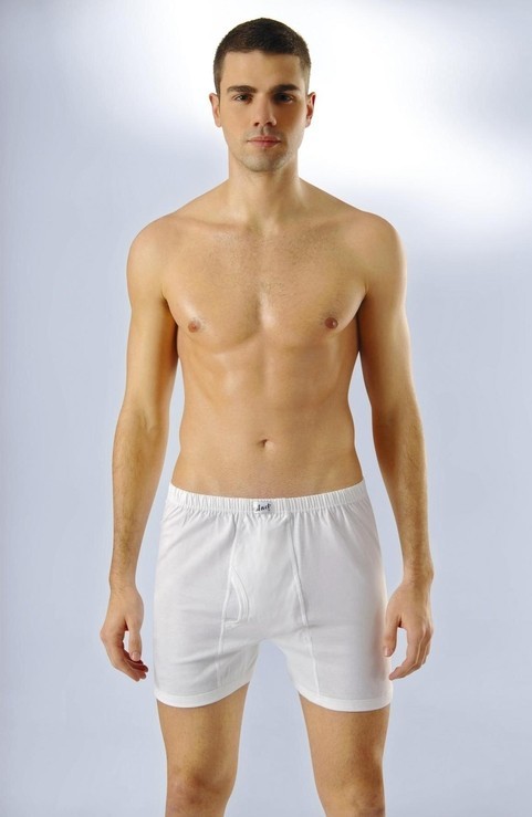 Pamuklu Esnek Bel Lastiği Boxer Anıt 1152 - Beyaz