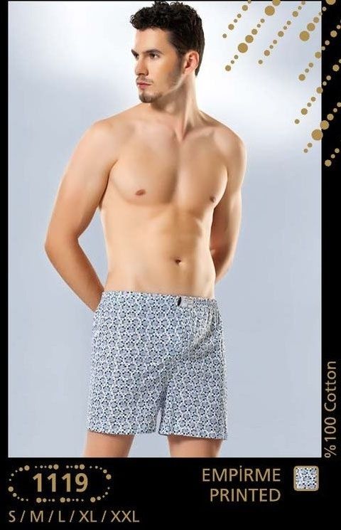 Pamuklu Esnek Bel Boxer Anıt 1119 - 2