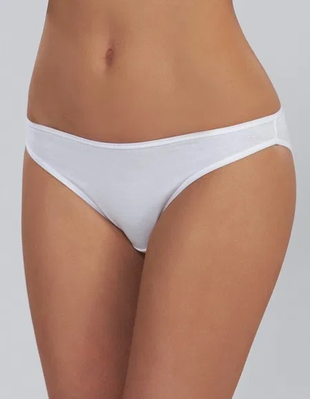 Çift Kaplan Pamuklu Düz Lastikli Slip Külot 5'li Paket Çift Kaplan 620