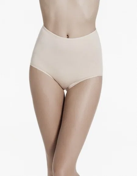 Kompresyonlu Yüksek Bel Toparlayıcı Külot Çift Kaplan 665 - Ten