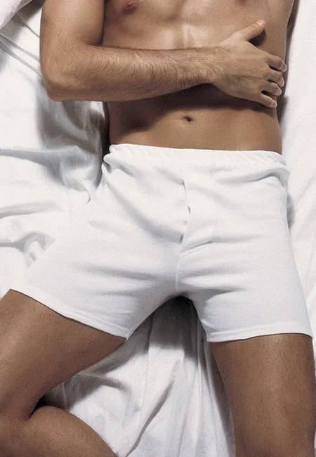 Pamuklu Düz Dikişli Esnek Bel Boxer Çift Kaplan 790 - 2