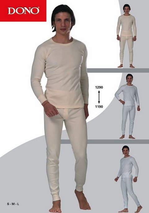 Fırçalı İç Yüzeyli Termal Alt İçlik Dono 1190 - Krem