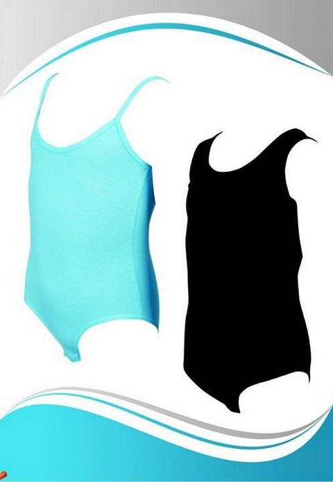 Pamuklu Geniş Askılı Kız Çocuk Body Dono 3320 - 2