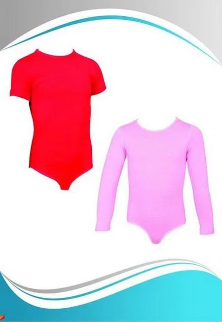 Pamuklu Geniş Askılı Kısa Kol Çocuk Body Dono 3330 - Kırmızı