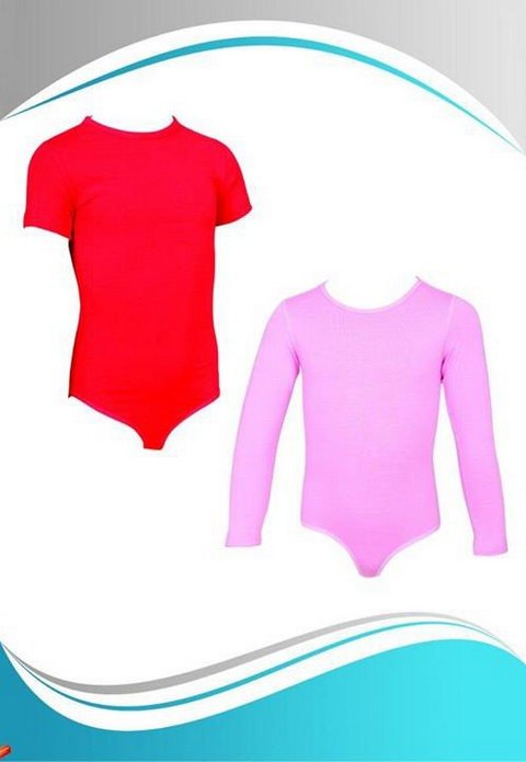 Pamuklu Geniş Askılı Kısa Kol Çocuk Body Dono 3330 - 2