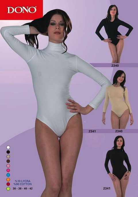 Dono Pamuk Oranı Yüksek Boy Uzunluğu Çıtçıtlı Body Dono 2341 - Görsel 2