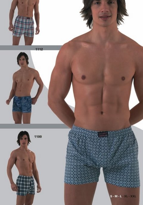 Pamuklu Esnek Bel Dikişsiz Boxer Dono 1100 - Asorti