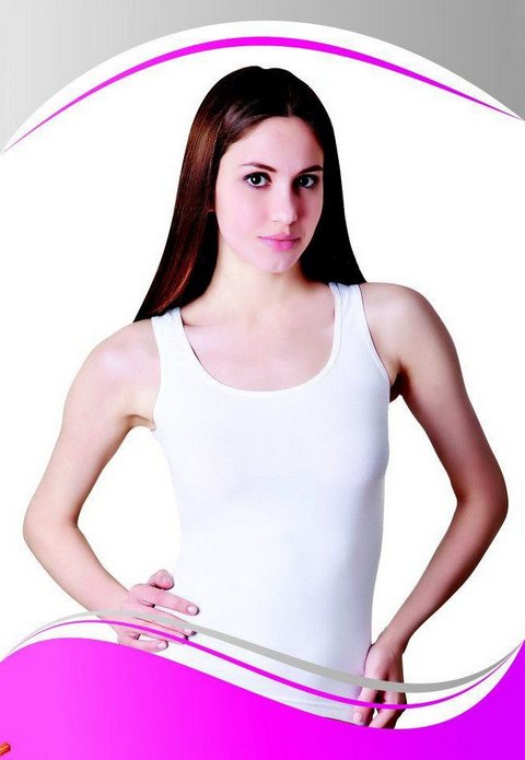 Kalın Askılı Pamuklu Atlet Dono 2227 - 2