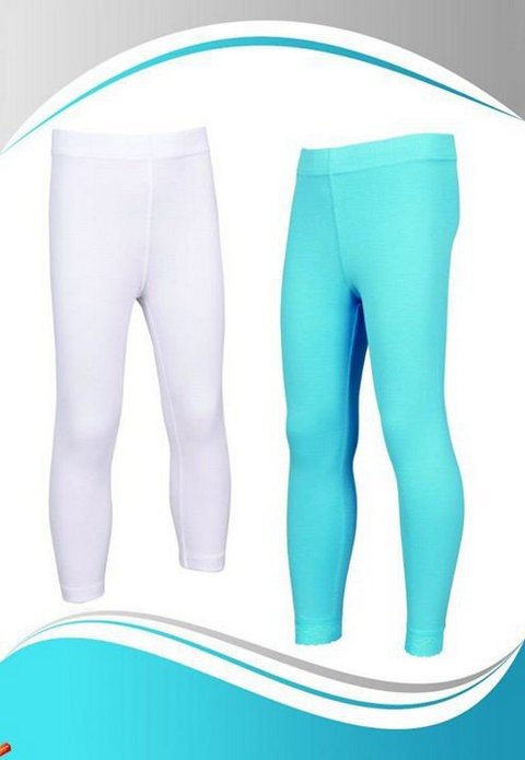 Pamuklu Likra Uzun Çocuk Tayt Dono 3130 - 2