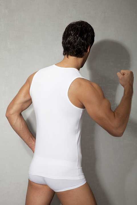 Modal V Yaka Askılı Erkek Atlet Doreanse 2210 - Beyaz