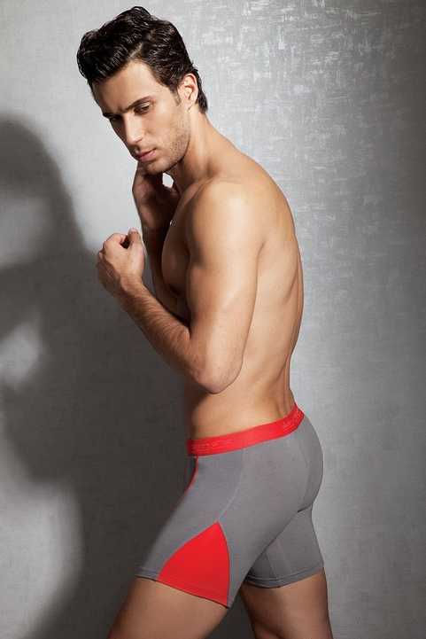 Doğal Modal Esnek Bel Boxer Doreanse 1754 - Füme