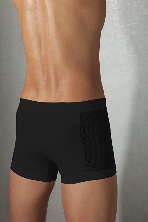 Modal Pamuklu Esnek Bel Lastiği Erkek Boxer Doreanse 1761 - Siyah