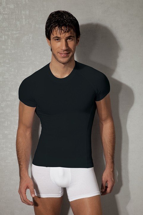 Modal V Yaka Erkek Atlet Doreanse 2535 - Siyah