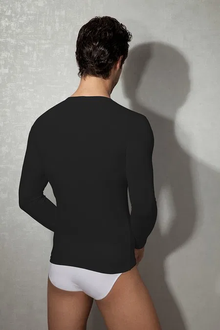 Termal Fırçalı İç Yüzeyli Uzun Kol Tişört Doreanse 2955 - 2