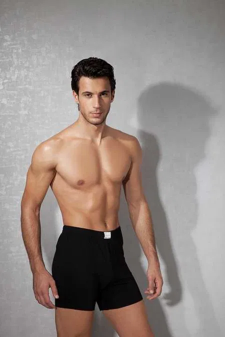 Pamuklu Esnek Bel Lastiği Boxer Doreanse 1505
