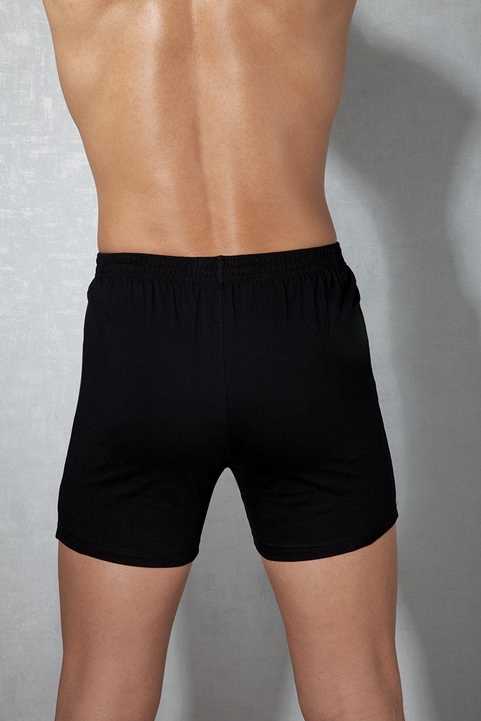 Pamuklu Esnek Bel Lastiği Boxer Doreanse 1505 - Siyah