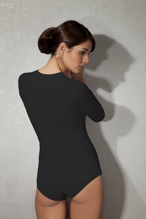 Tek Parça Esnek Body Doreanse 8512 - Siyah