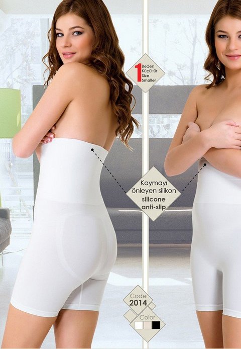 Dikişsiz Yapı ile Konforlu Korse Emay 2014 - Beyaz