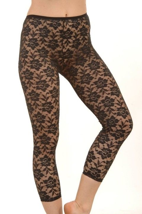 Yüksek Bel Dantel Detaylı Tayt Lady 2700 - 2