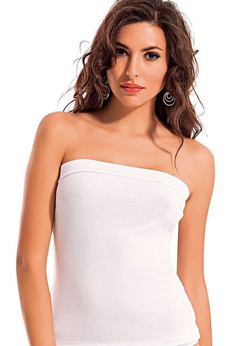 Likralı Nefes Alan Kısa Atlet Siyah Erdem 2147 - Beyaz