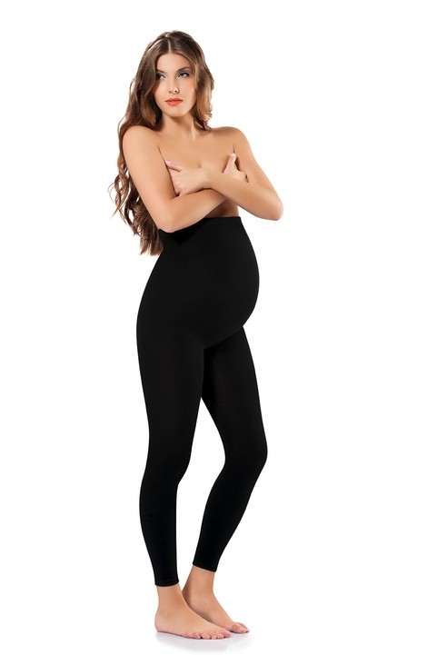 Geniş Karın Paneli Ayarlanabilir Bel Hamile Tayt Miss Modinn 3200