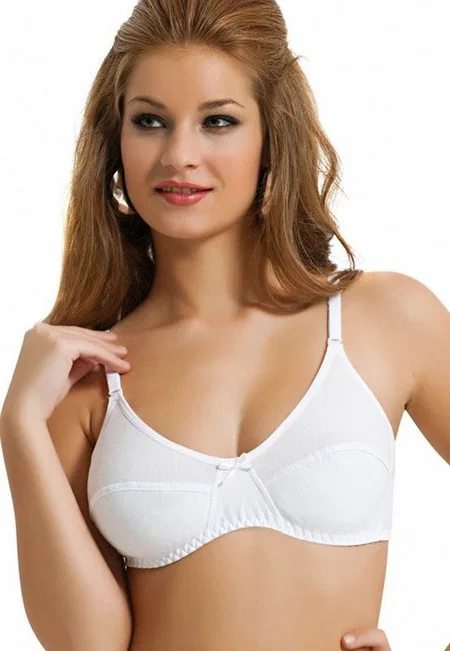 Dantelli Astar Kaplı Sütyen NBB 1180 - Beyaz