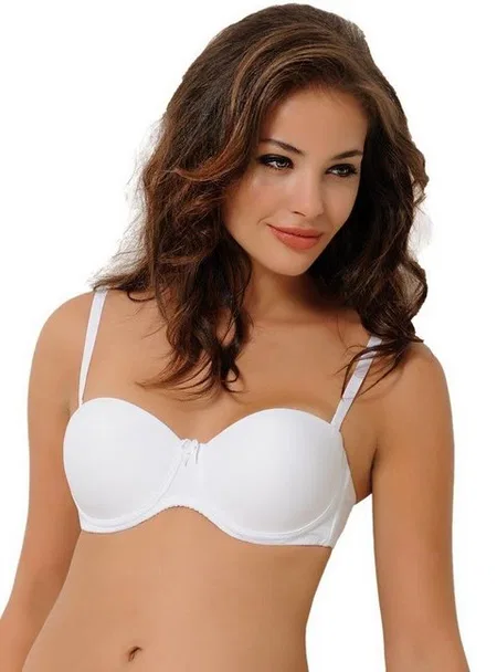 Mikro Sırtı Şeffaf Silikonlu Sütyen Le Jardin 7043