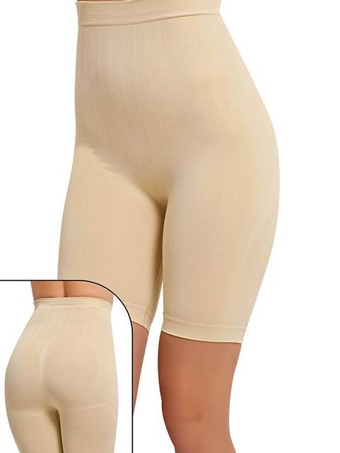 Dikişsiz Yüksek Bel Toparlayıcı Korse NBB 2799 - Ten